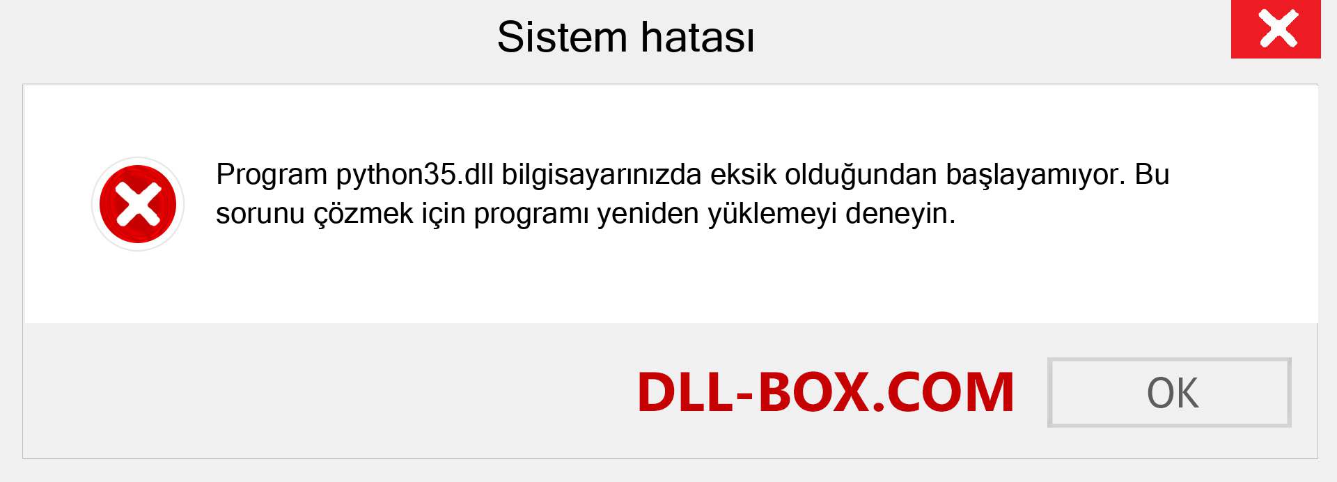 python35.dll dosyası eksik mi? Windows 7, 8, 10 için İndirin - Windows'ta python35 dll Eksik Hatasını Düzeltin, fotoğraflar, resimler